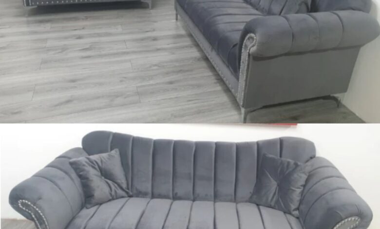 Leather Recliner Sofa