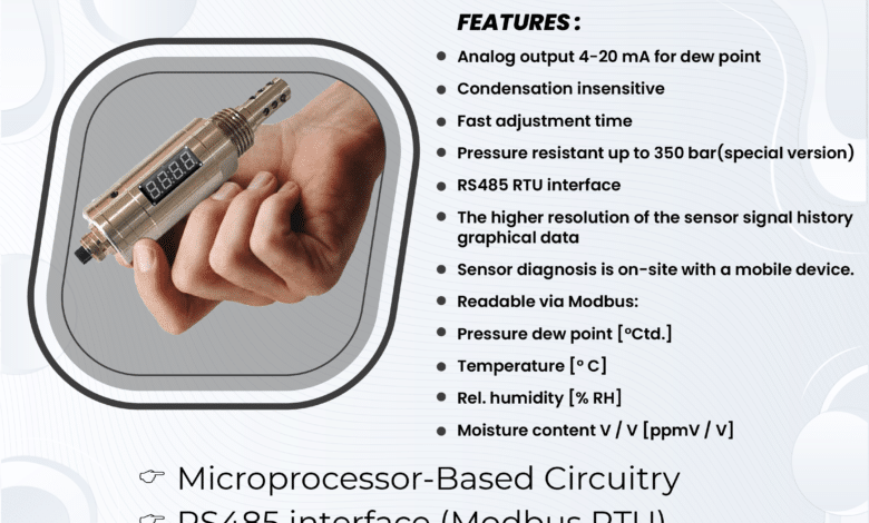 Dew point transmitter